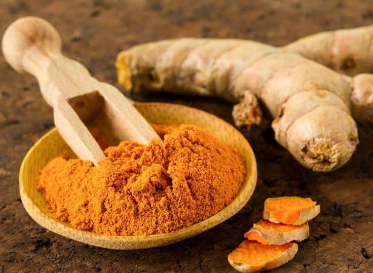 تصویر 1 از پودر زردچوبه با ساختار یک نواخت پودری